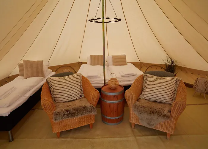 Sandtorgholmen Glamping Lyxtält